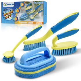 Set de brosses de nettoyage Koksi avec 4 pièces dans un emballage