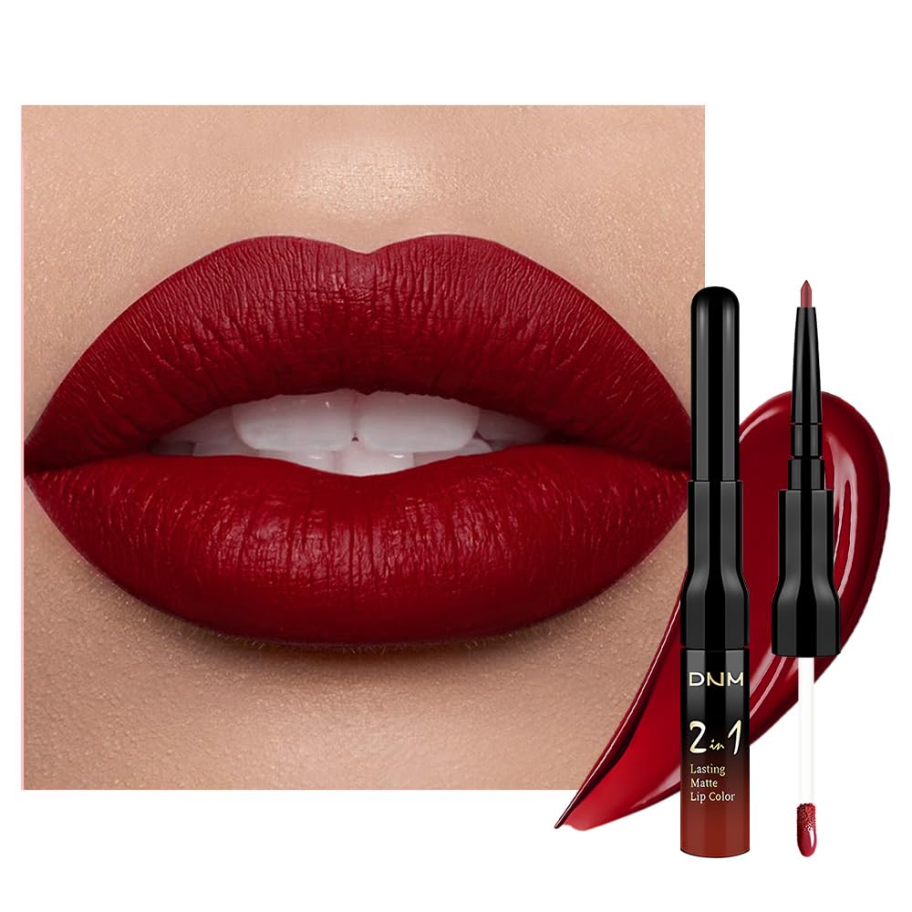 Set de maquillage evpct avec contour lèvres rouge à lèvres mat avant