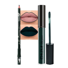 Set de maquillage evpct avec rouge à lèvres mat et crayon à lèvres