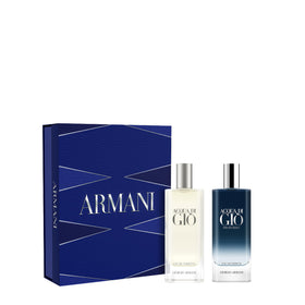 Set de parfum Acqua di Giò d'Armani avec 2 mini flacons