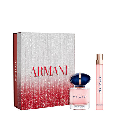 Set de parfum Armani Beauty My Way 30 ml et 10 ml en présentation