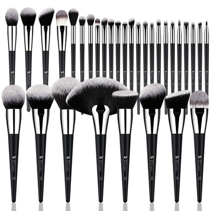Set de pinceaux maquillage DUcare 32 pièces vue avant
