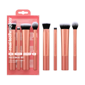 Set de pinceaux visage Real Techniques, incluant RT 256 Ultra Buff Brush