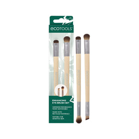 Set de pinceaux yeux EcoTools avec deux pinceaux à double extrémité