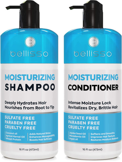 Set de shampooing et après-shampooing BELLISSO, vue avant