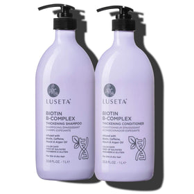 Set de shampooing et après-shampooing Biotin B-Complex L LUSETA vue de face