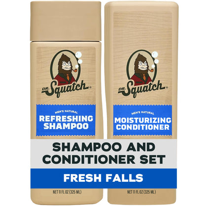 Set de shampooing et après-shampooing Dr. Squatch vue de face