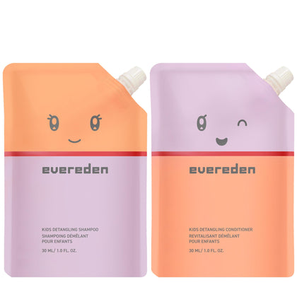 Set de shampooing et après-shampooing Evereden pour enfants, vue de face