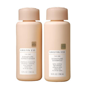 Set de shampooing et après-shampooing Kristin Ess 680g avec packaging