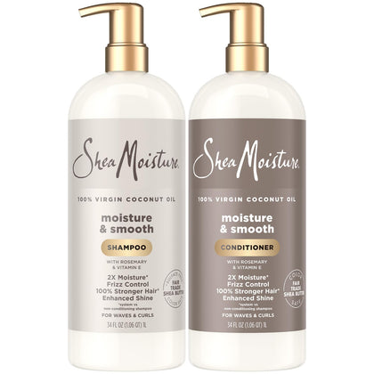 Set de shampooing et après-shampooing Shea Moisture 34 Oz, vue de face