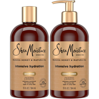 Set de shampooing et après-shampooing Shea Moisture Manuka Honey 850g