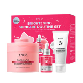 Set de soins ANUA avec pad et sérum à la niacinamide 5%