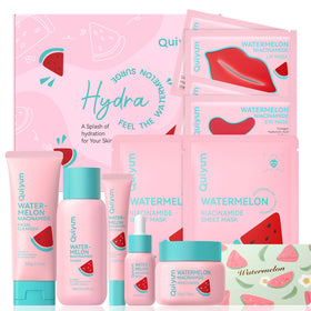 Set de soins QUIYUM à la pastèque avec 11 produits