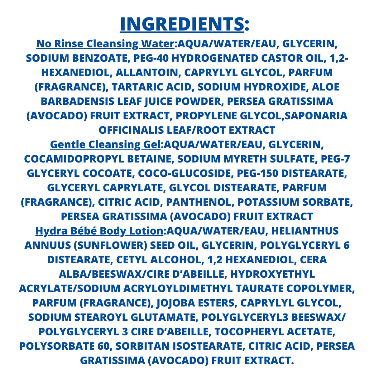 Set de Soins Voyage Mustela en emballage recyclable