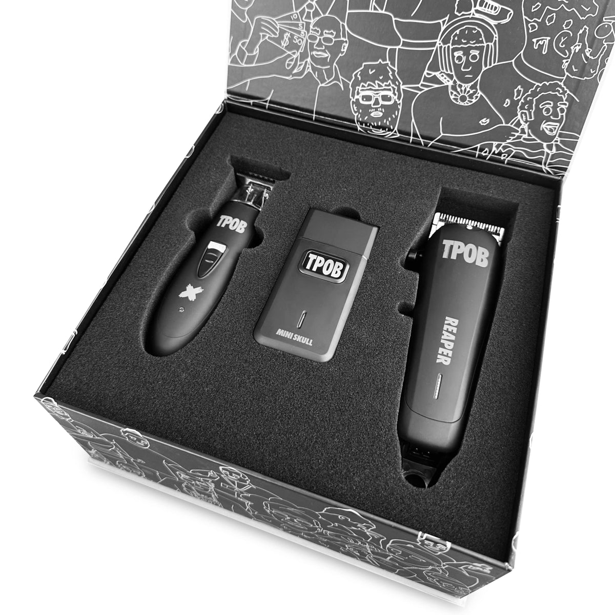 Set de tondeuse TPOB comprenant trimmer et rasoir