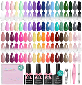Set de vernis à ongles beetles avec 36 couleurs et boîte élégante