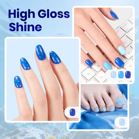 Set de vernis à ongles Beetles en présentation élégante