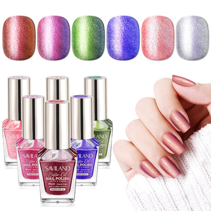 Set de vernis à ongles Chameleon SAVILAND avec 6 couleurs