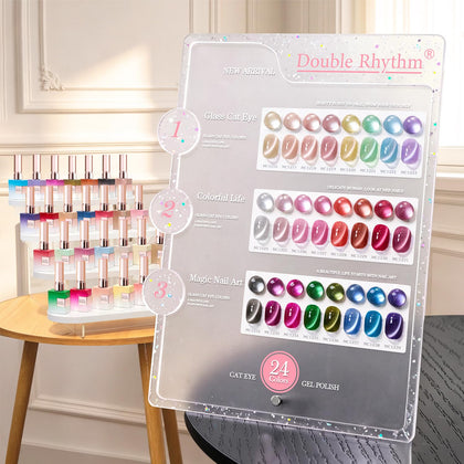 Set de Vernis à Ongles en Gel Double Rhythm 28Pcs vue avant