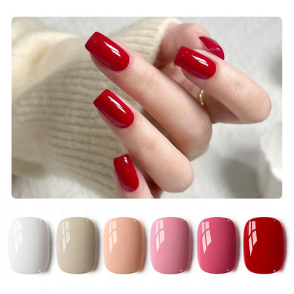 Set de vernis à ongles gel GAOY 6 couleurs en emballage