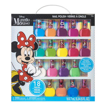 Set de vernis à ongles Minnie Mouse avec 18 couleurs différentes