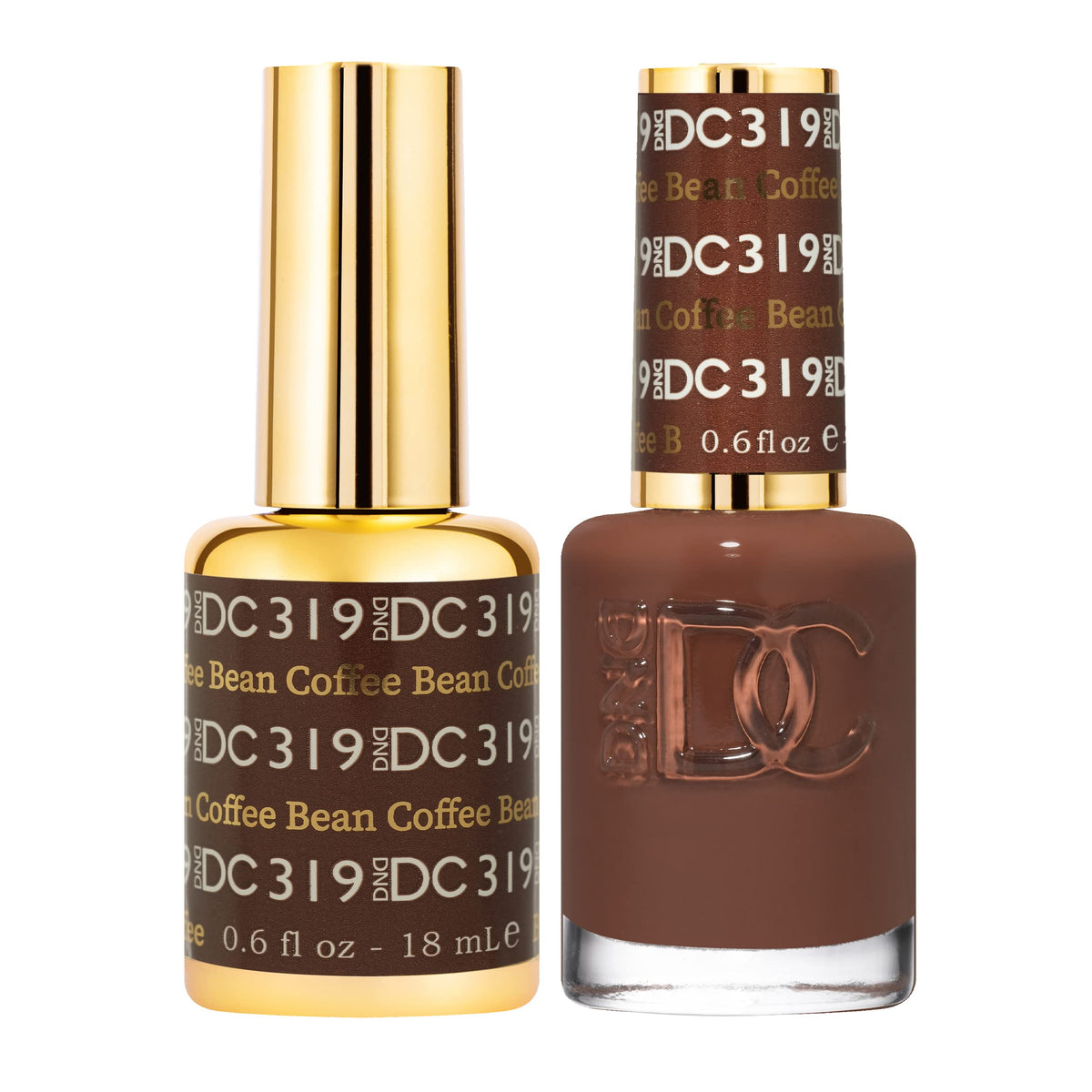 Set de vernis gel DAISY DND Brown Collection 0,5 oz