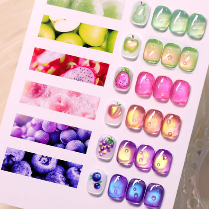 Set de vernis gel magnétique Born Pretty 6 couleurs 7ml