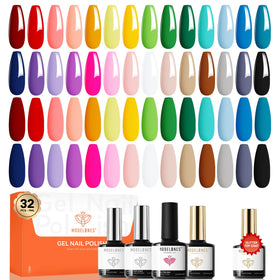 Set de vernis gel modelones 32PCS avec 28 couleurs vibrantes