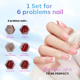 set de vernis gel modelones avec packaging