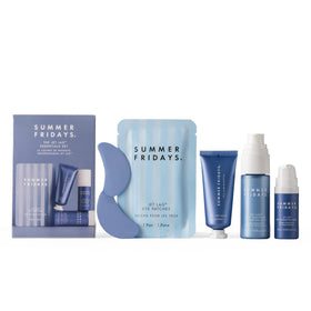 Set Mini Soins Hydratants Summer Fridays Jet Lag avec quatre produits