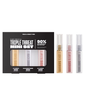 Set Mini Triple Threat de BABE ORIGINAL avec trois sérums pour cils et sourcils