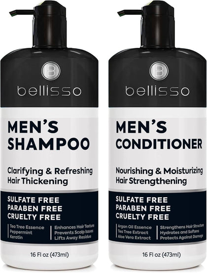 Set shampooing et après-shampooing BELLISSO vue de face