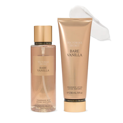Set Victoria's Secret Bare Vanilla brume et lotion 540g vue de face