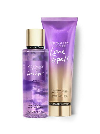 Set Victoria's Secret Love Spell incluant brume et lotion 8,4oz