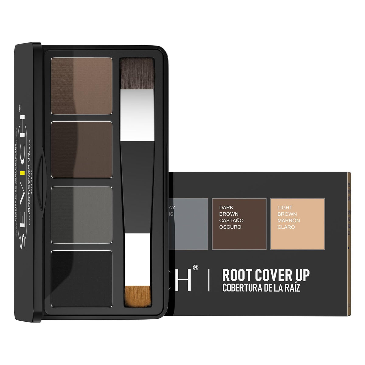 SEVICH Poudre Capillaire 4 Couleurs Palette vue avant