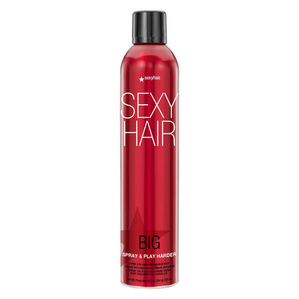 SexyHair Spray & Play Harder 10 Oz vue de face avec étiquette