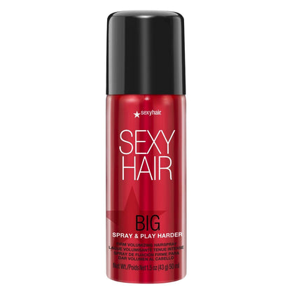SexyHair Spray & Play Harder laque volumatrice 1,5 Oz vue de face