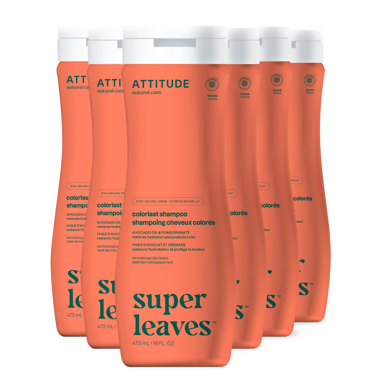 Shampoing Colorlast BIO SPECTRA ATTITUDE 473 mL vue avant