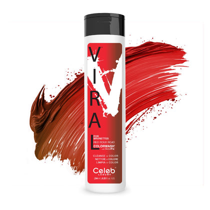 Shampoing Colorwash Rouge de Celeb Luxury 290g vue avant