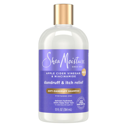 Shampoing Shea Moisture Anti-Pelliculaire Vinaigre de Cidre 435g vue avant