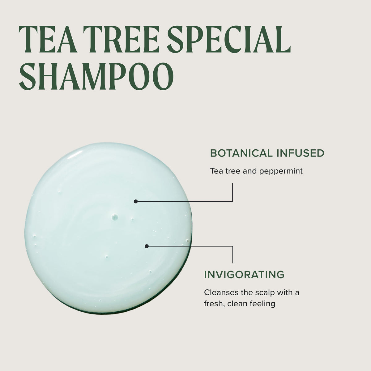 Shampoo Bar Tea Tree 91g avec ingrédients naturels