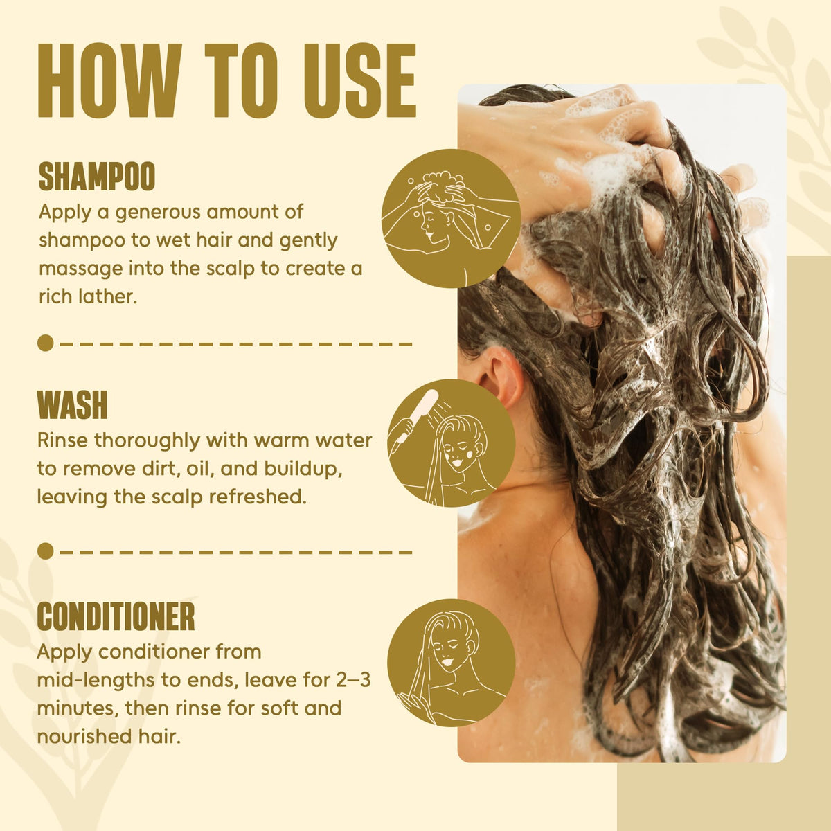 Shampoo et Après-shampoing Eau de Riz INFINA ESSENTIALS sur fond blanc