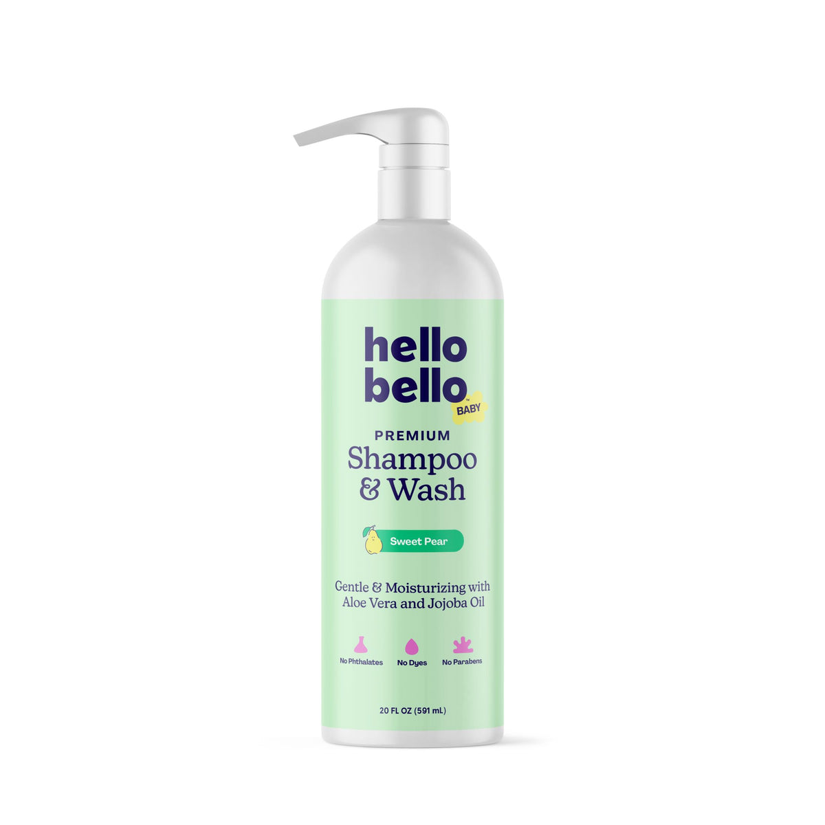 Shampoo et Gel Douche Hello Bello 20 oz vue avant