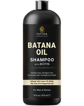 Shampoo INFINA ESSENTIALS à l'Huile de Batana 16 fl oz vue avant