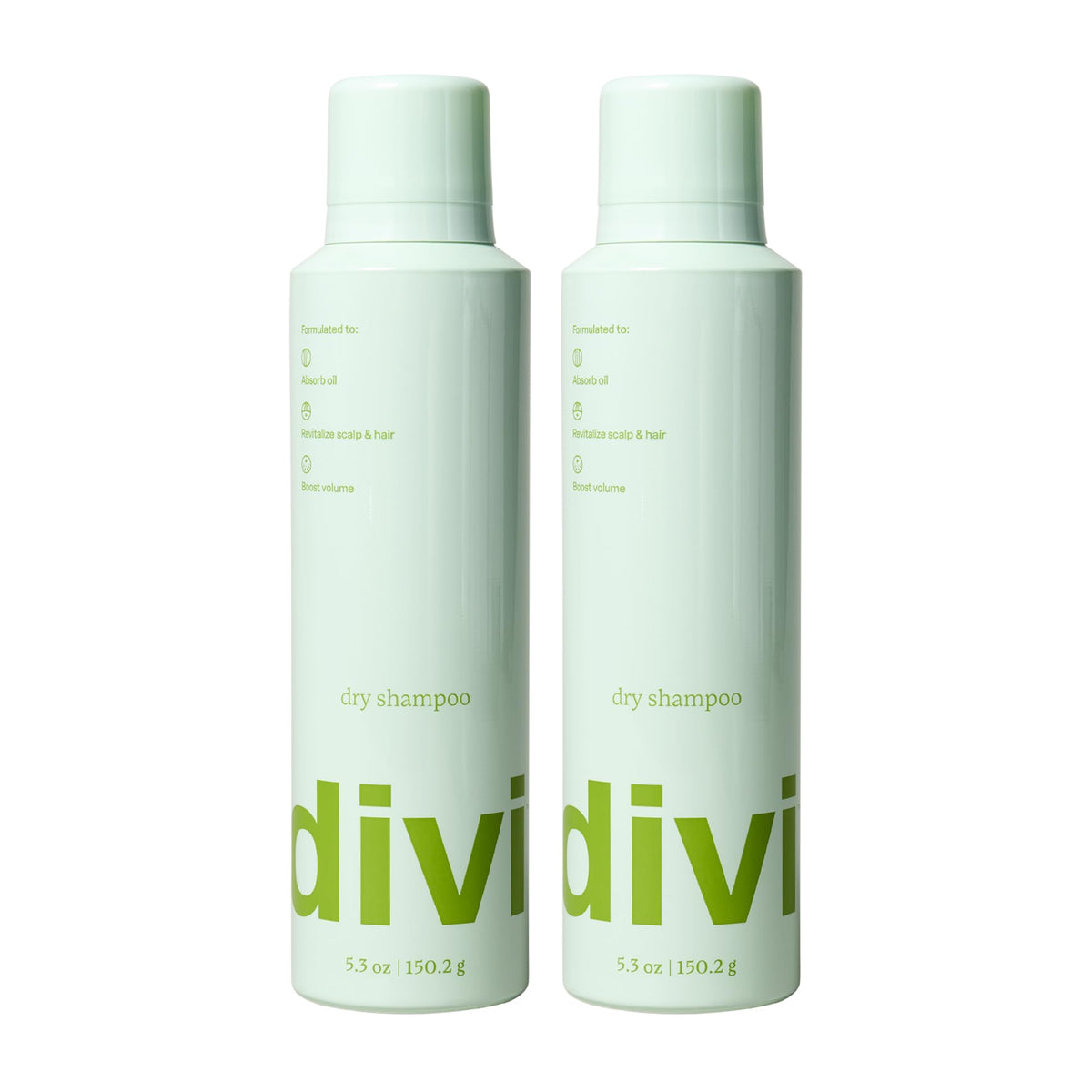 Shampoo Sec divi 2-Pack 5,3 oz vue avant