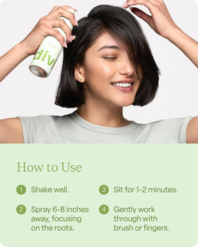 Shampoo Sec divi avec ingrédients naturels