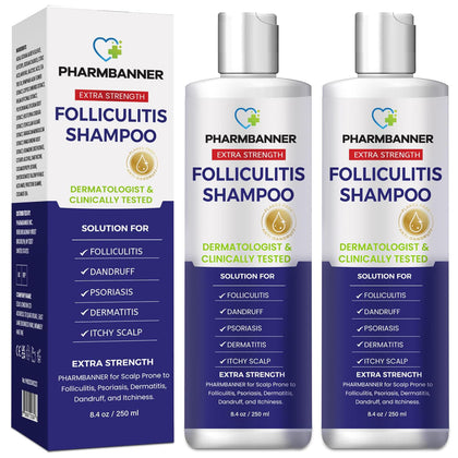 Shampooing Anti-Fongique PHARMBANNER 2 Pack vue avant