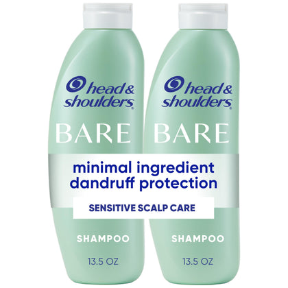 Shampooing anti-pelliculaire Head & Shoulders BARE 1% Zinc Pyrithione, vue avant