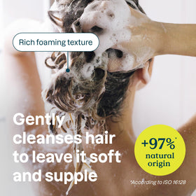 Shampooing ATTITUDE 540g vue arrière avec ingrédients listés