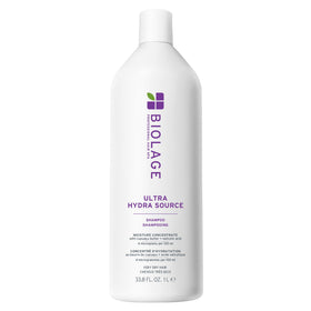 Shampooing Biolage Ultra Hydra Source 1000ml vue avant avec étiquette
